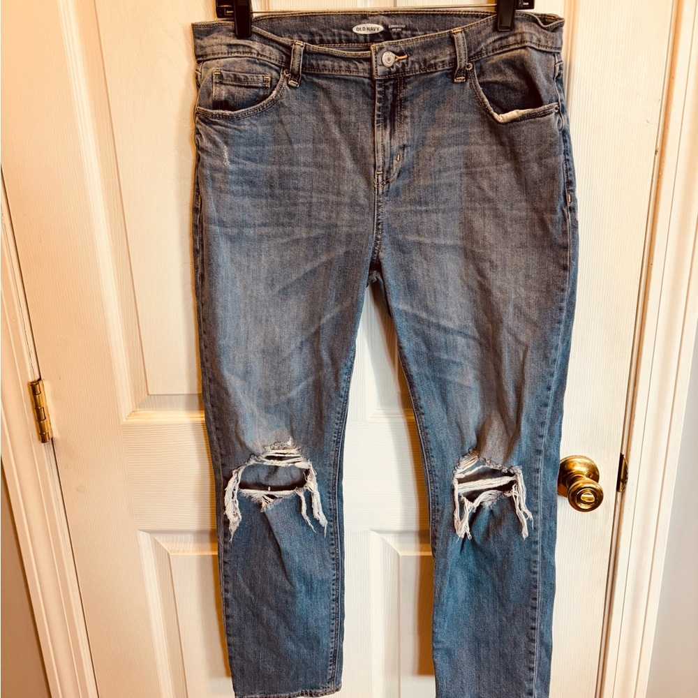Old Navy Mid-Rise Boyfriend Jeans
